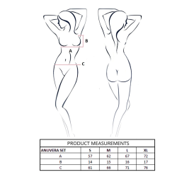 PASSION - ANUVERA BRA + THONG SET FIRE BRICK L/XL