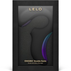 LELO - ENIGMA DOUBLE SONIC VIBRATOR POINT G BLACK