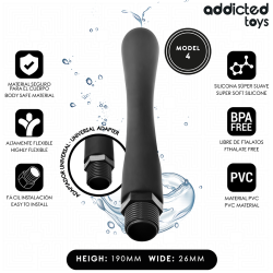 ADDICTED TOYS - ANAL CLEANER WITH UNIVERSAL ADAPTER MODEL 4