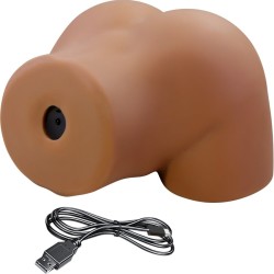 CRAZY BULL - GERIANN TRASERO FEMENINO REALISTA VIBRADOR  SUCCIONADOR CON SONIDO 5.5 KG