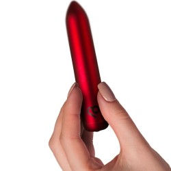 ROCKS-OFF - RECHARGEABLE VIBRATING BULLET POPPY RED
