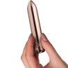 ROCKS-OFF - RECHARGEABLE VIBRATING BULLET GOLDEN ROSE