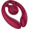 SNAIL VIBE - GIZI DUO COUPLES STIMULATOR REMOTE CONTROL BURGUNDY