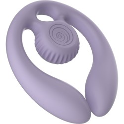 SNAIL VIBE - GIZI DUO COUPLES STIMULATOR REMOTE CONTROL LILAC
