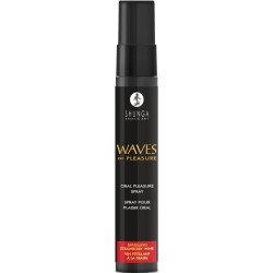 SHUNGA - WAVES PLEASURE SPRAY ORAL SEDUCTIVE STRAWBERRY 20 ML