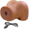 CRAZY BULL - WENDY TRASERO FEMENINO REALISTA VIBRADOR  SUCCIONADOR CON SONIDO 11 KG