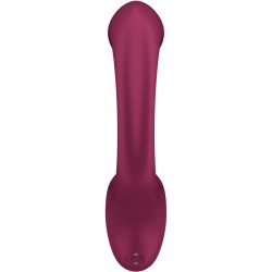 SATISFYER - G FOR GODDESS 2 RABBIT VIBRATOR BOTTLE BORDEAUX