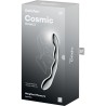 SATISFYER - COSMIC CREST 2 STAINLESS STEEL DOUBLE-ENDED DILDO