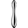 SATISFYER - PURE GRAVITY 2 STAINLESS STEEL DOUBLE-ENDED DILDO