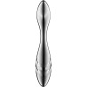 SATISFYER - PURE GRAVITY 3 STAINLESS STEEL DOUBLE-ENDED DILDO