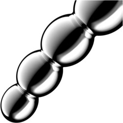 SATISFYER - STAR FORCE 1 DILDO ACERO INOXIDABLE DOBLE USO