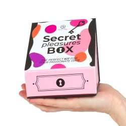 SECRET PLAY - CAJA DE PLACERES PARA PAREJAS DADOS + BALA VIBRADORA + PLUMERO