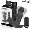 ADDICTED TOYS - PLUG ANAL VIBRADOR ROTATORIO CONTROL REMOTO