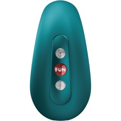 FUN FACTORY - CHERIE DOBLE VIBRADOR AIR PULSE VERDE