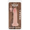 GET REAL - DILDO DELUXE DONG GRUESO DE DOBLE DENSIDAD TPE 20 CM