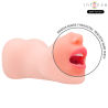 INTENSE DEEP TOUCH - RILEY DOUBLE MOUTH  VAGINA MASTURBATOR