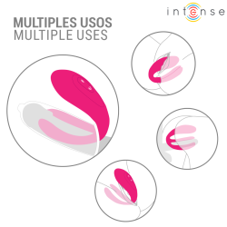 INTENSE - JULIA VIBRADOR  ESTIMULADOR DE PINZAS CONTROL REMOTO