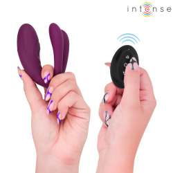 INTENSE - SANDRA VIBRADOR  ESTIMULADOR DE PINZAS CON GOLPETEO CONTROL REMOTO
