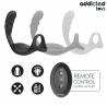 ADDICTED TOYS - ANILLO DOBLE VIBRADOR PROSTÁTICO CONTROL REMOTO