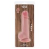 GET REAL - DELUXE REALISTIC PENIS WITH TESTICLES EXTRA THICK 34.5 CM