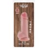GET REAL - PENE REALÍSTICO DELUXE CON TESTÍCULOS EXTRA GRUESO 23 CM