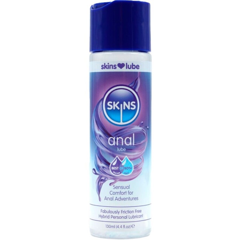 SKINS - ANAL HYBRID WATER  SILICONE-BASED LUBRICANT 130 ML