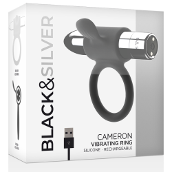 BLACKSILVER - CAMERON RECHARGEABLE RING SILVER