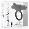 BLACKSILVER - CAMERON BLACK RECHARGEABLE RING