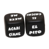 DIABLO PICANTE - 2 DICE OF ACTION AND PART OF THE BODY (RANDOWN COLOUR)