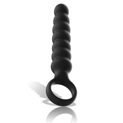 BLACKSILVER - BOB POTENTE VIBRADOR DILATADOR ANAL SILICONA