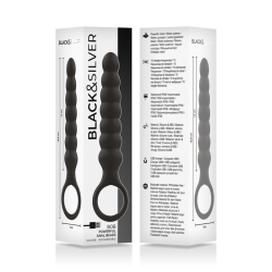 BLACKSILVER - BOB POWERFUL SILICONE ANAL DILATOR
