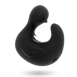 BLACKSILVER - DUCKYMANIA RECHARGEABLE SILICONE STIMULATING DUCK THIMBLE