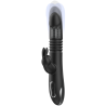 BLACKSILVER - KENJI VIBRADOR RABBIT UP  DOWN + MANDO CONTROL REMOTO WATCHME