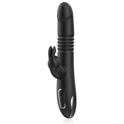 BLACKSILVER - KENJI UP  DOWN RABBIT VIBRATOR + WATCHME REMOTE CONTROL