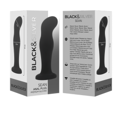 BLACKSILVER - SEAN PLUG ANAL PREMIUM SILICONE BLACK
