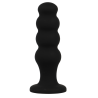 BLACKSILVER - SCOTT PREMIUM SILICONE ANAL PLUG BLACK