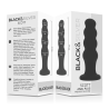 BLACKSILVER - SCOTT PREMIUM SILICONE ANAL PLUG BLACK