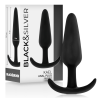 BLACKSILVER - KAEL PLUG ANAL SILICONA CON ASA MEDIANO