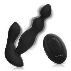BLACKSILVER - CORA ANAL PLUG SILICONE REMOTE CONTROL