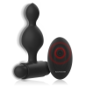 BLACKSILVER - TUCKER SMALL SILICONE ANAL PLUG REMOTE CONTROL