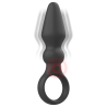 BLACKSILVER - OZZY POWERFUL SILICONE ANAL PLUG