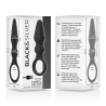 BLACKSILVER - OZZY POWERFUL SILICONE ANAL PLUG