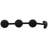 BLACKSILVER - HARRY ANAL ROSARY 3 SILICONE SPHERES 14 CM