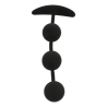 BLACKSILVER - HARRY ANAL ROSARY 3 SILICONE SPHERES 14 CM