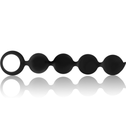 BLACKSILVER - LENNON ANAL ROSARY 4 SILICONE SPHERES 15 CM