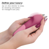 WOMANIZER - VIBE LAY-ON SILENT VIBRATOR DUSKY PINK