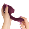 WOMANIZER - DUO NEXT DUAL CLITORAL  G-SPOT STIMULATOR DUSKY PINK