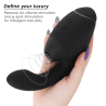 WOMANIZER - DUO NEXT ESTIMULADOR VIBRADOR DUAL CLÍTORIS  PUNTOG NEGRO