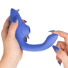 WOMANIZER - BLEND ESTIMULADOR VIBRADOR RABBIT AZUL