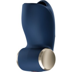 FUN FACTORY - COBRA LIBRE II MASTURBADOR VIBRADOR AZUL OSCURO